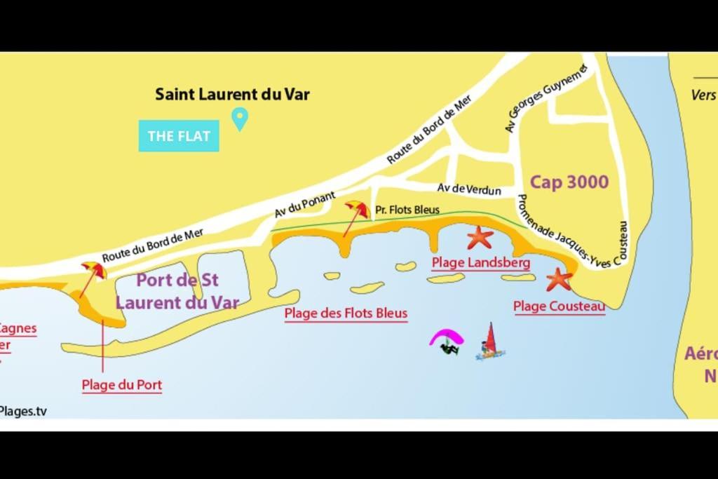 Lumineux, Tout Confort, Wifi & Terrace & Parking Сен-Лоран-дю-Вар Екстериор снимка